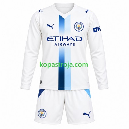 Billiga Fotbollströjor Manchester City Barn Tredje tröja 2026/27 Långärmad